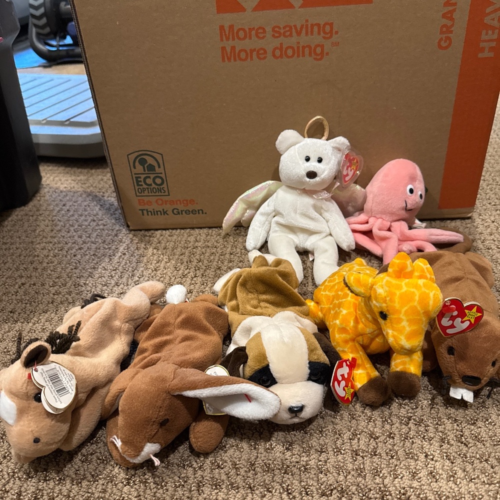Beanie Babies assortment vintage
